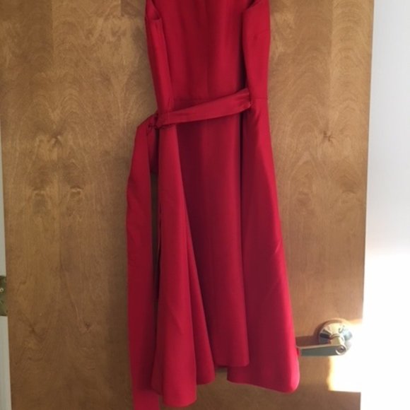 Red Cocktail Dress - Picture 2 of 4